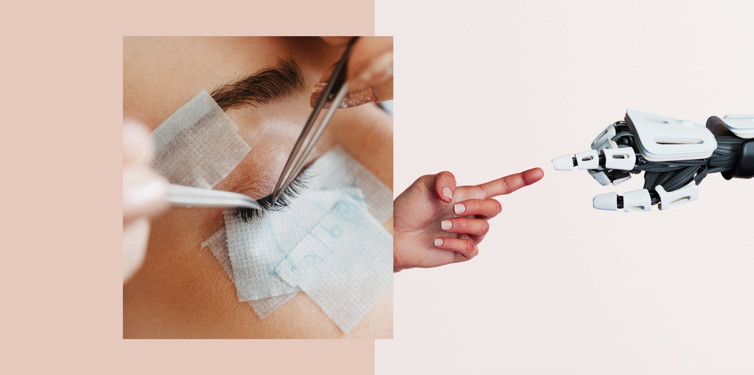 The future of beauty treatments is…robots?! Should we be stressed robots may come for our lashes, hair and more?