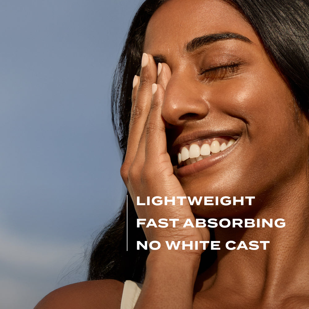 girl with deep skin tone smiling