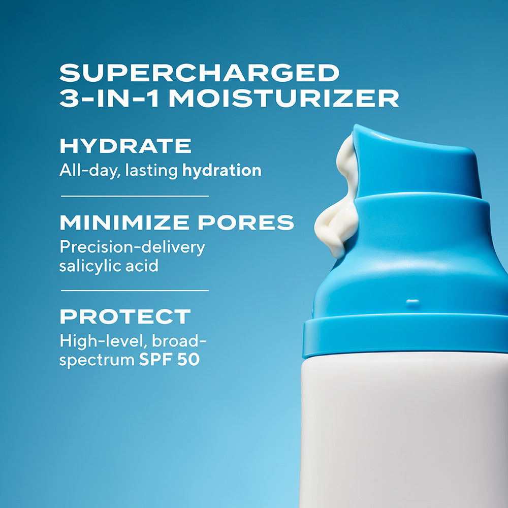 Murad Supercharged Moisturizer SPF 50 mattifying product benefits