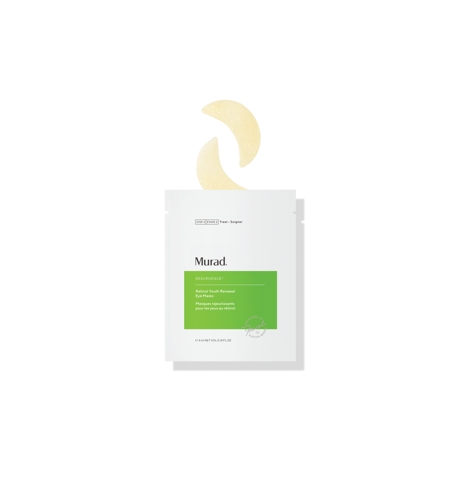 Murad skincare product packaging on a white background